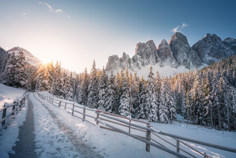 dolomites winter destination