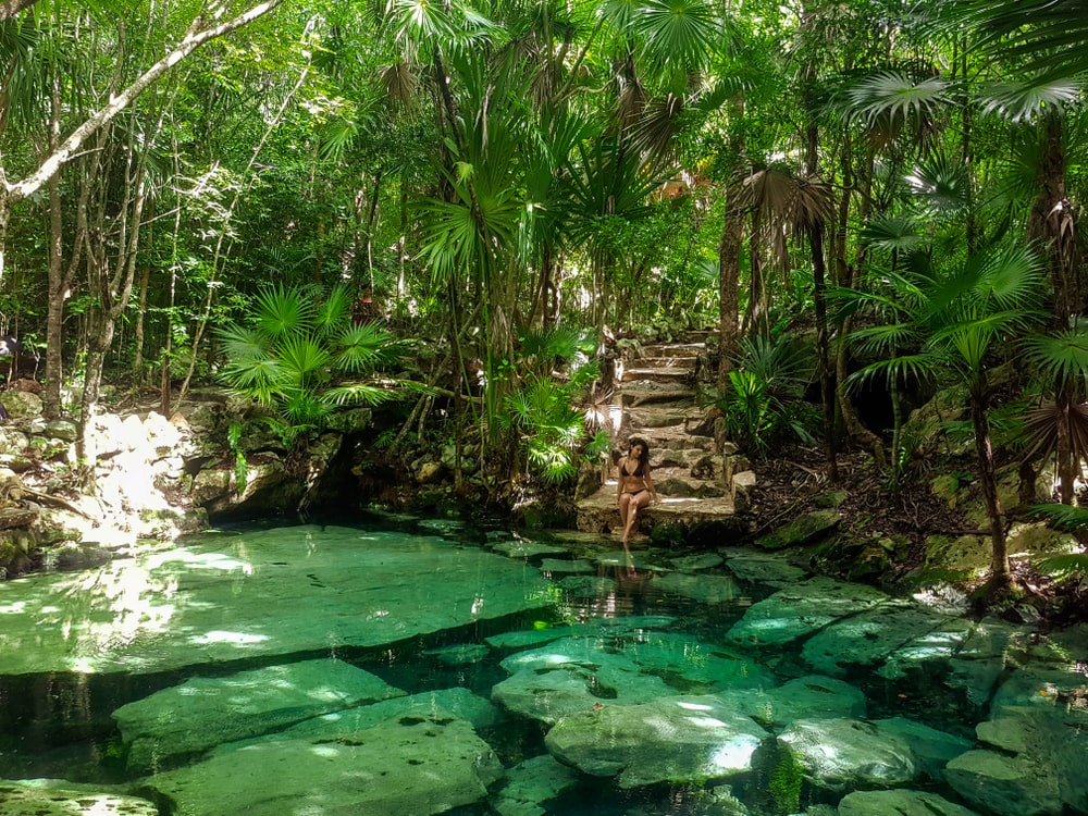 Cenote Azul Riviera Maya