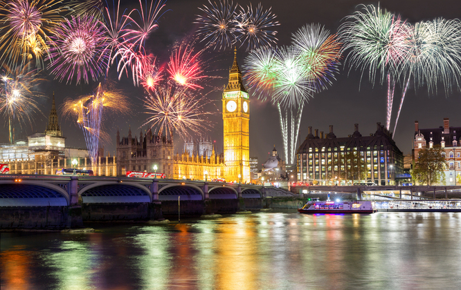 London as a New Years Eve destination