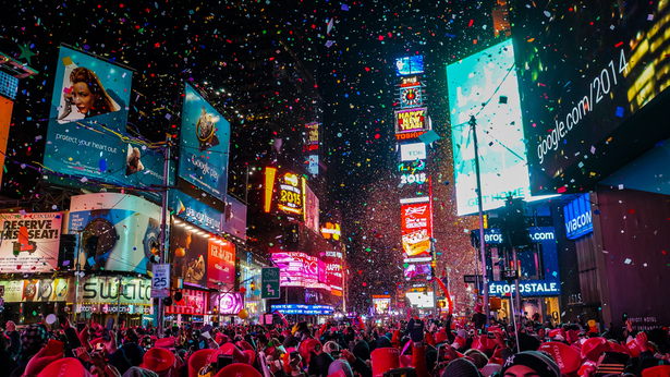 New York in New Years Eve