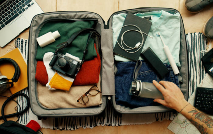 Travel guide to packing