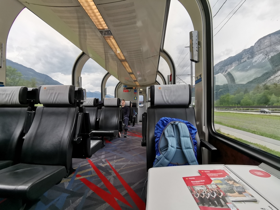 Bernina Express, Switzerland and Italy