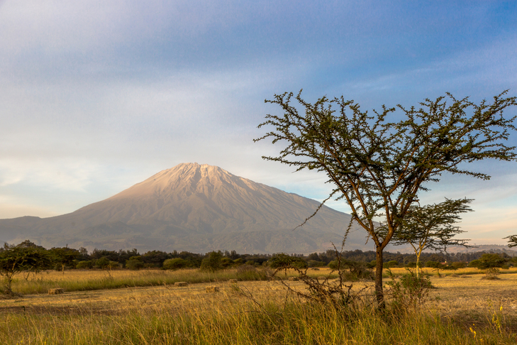 Mount Meru, best hikings trails in Tanzania