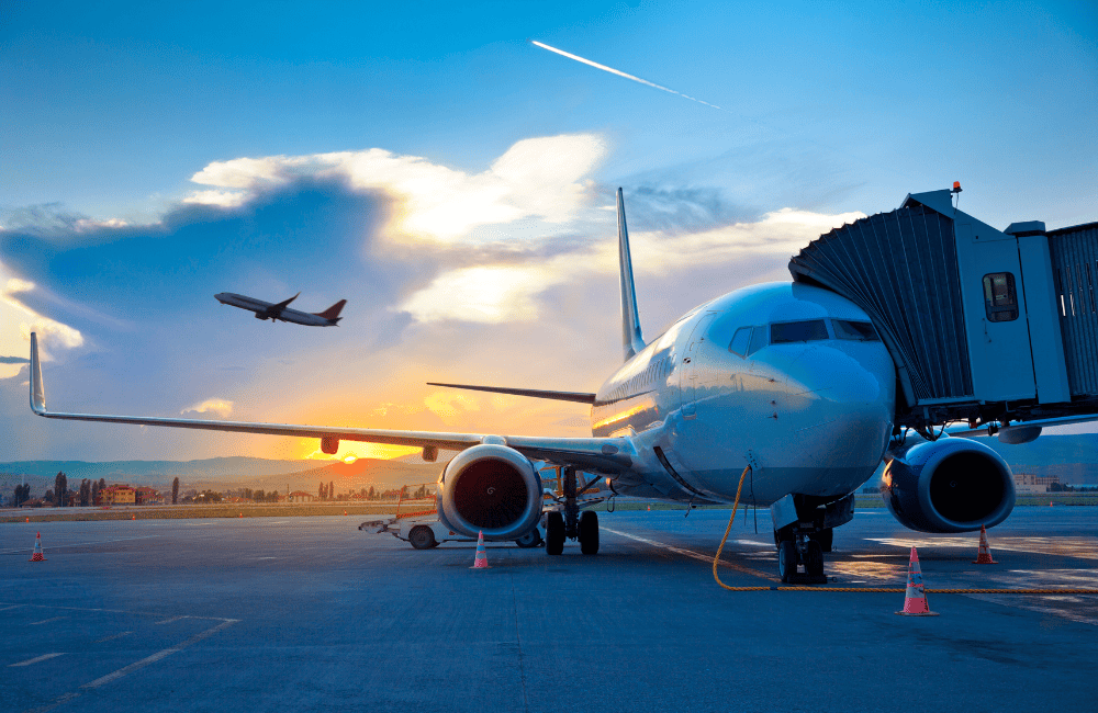 Airport in Rome