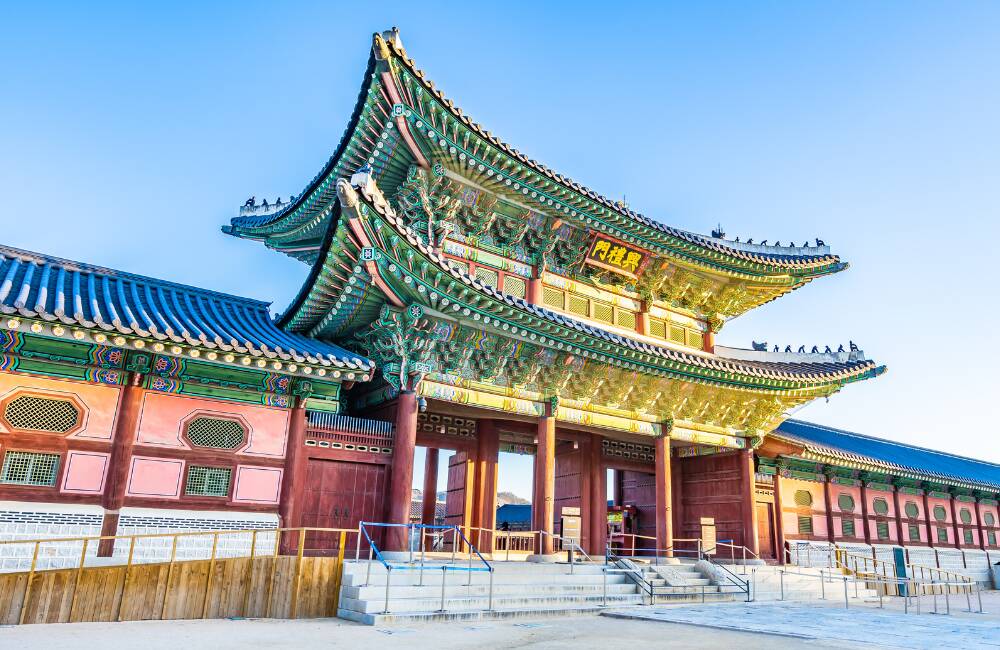 Gyeongbokgung Palace in Korea