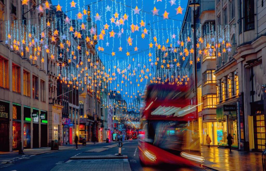 London during Christmas