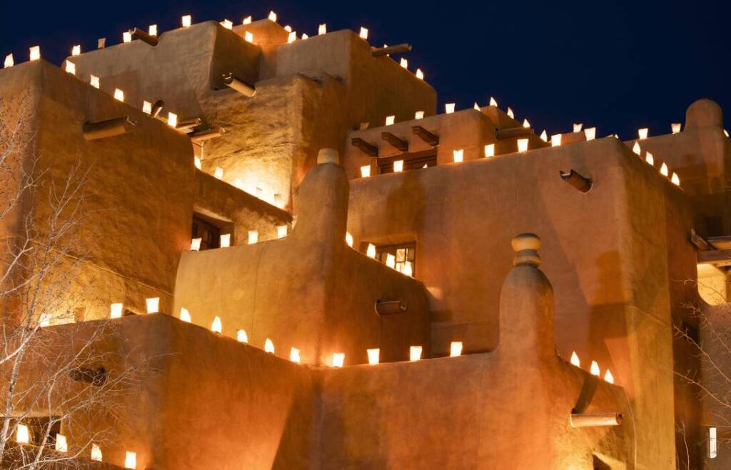 Santa Fe, Mexico during the holidays