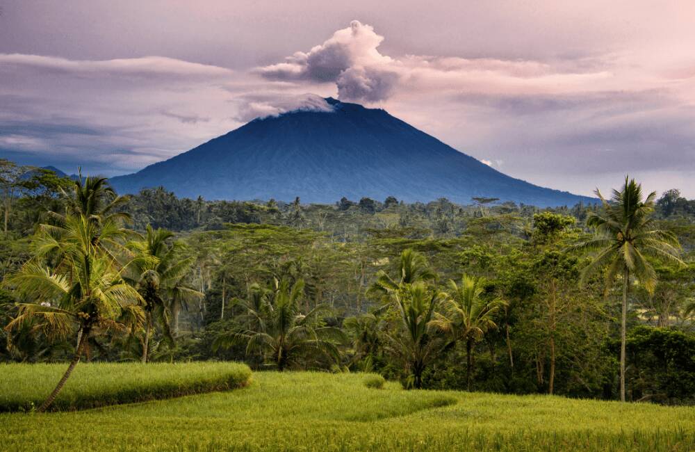 Volcano Agung