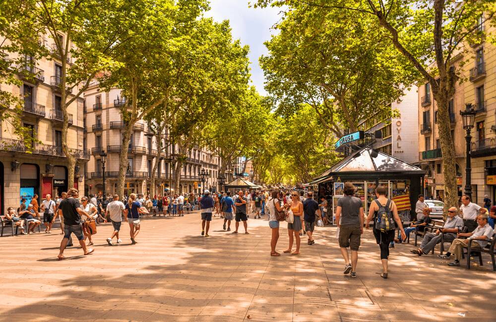 High season in Spain