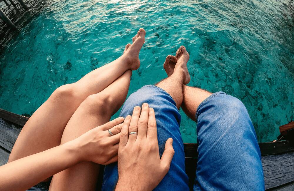 Maldives honeymoon