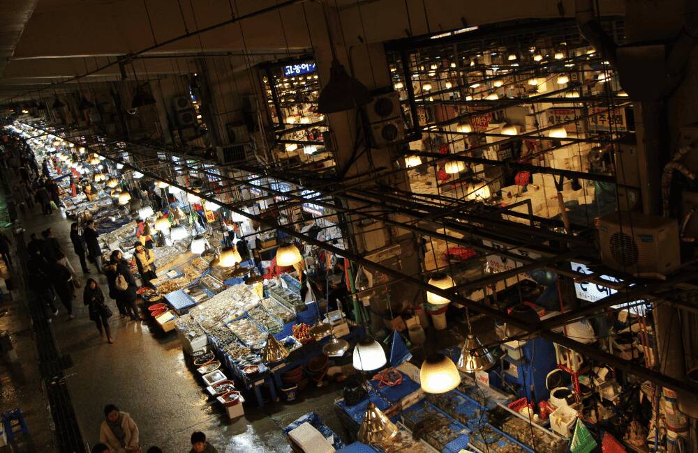 Food Markets in Korea