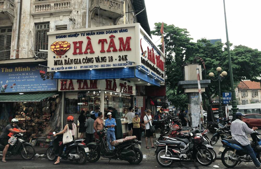 Hà Tâm in Saigón, Vietnam