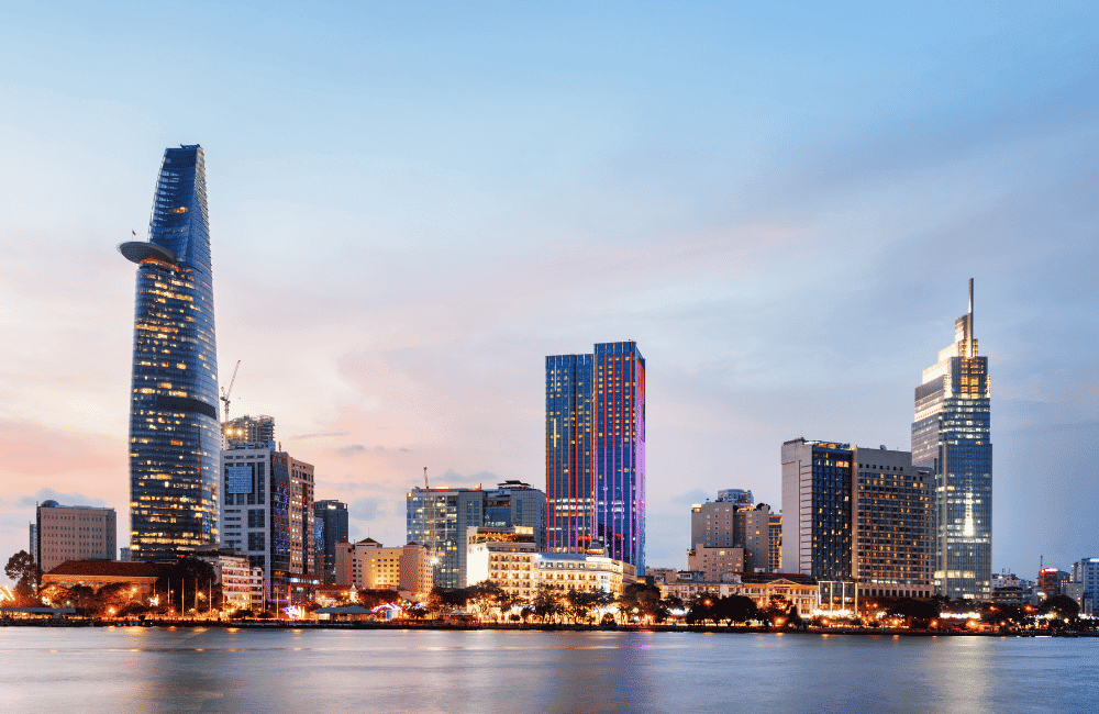 Ho Chi Minh Skyline, Vietnam