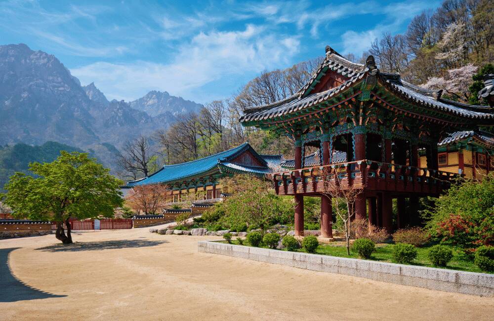 Seoraksan National Park in Korea
