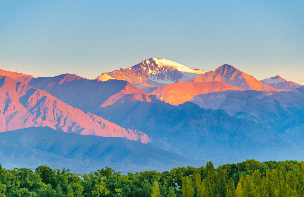 The Andes, Argentina