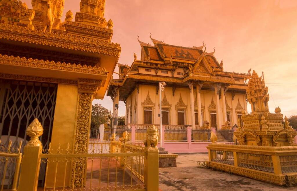 Battambang Temple in Cambodia