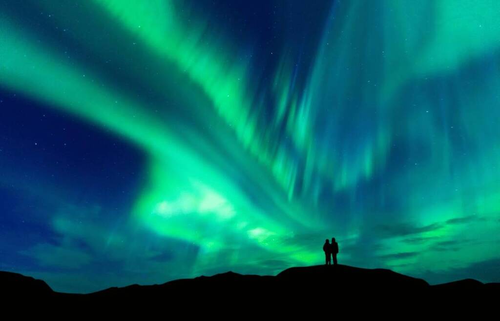 Auroras in Lofoten Islands