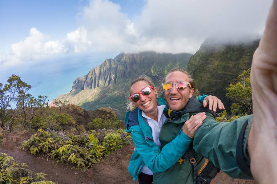 Couple in Hawaii