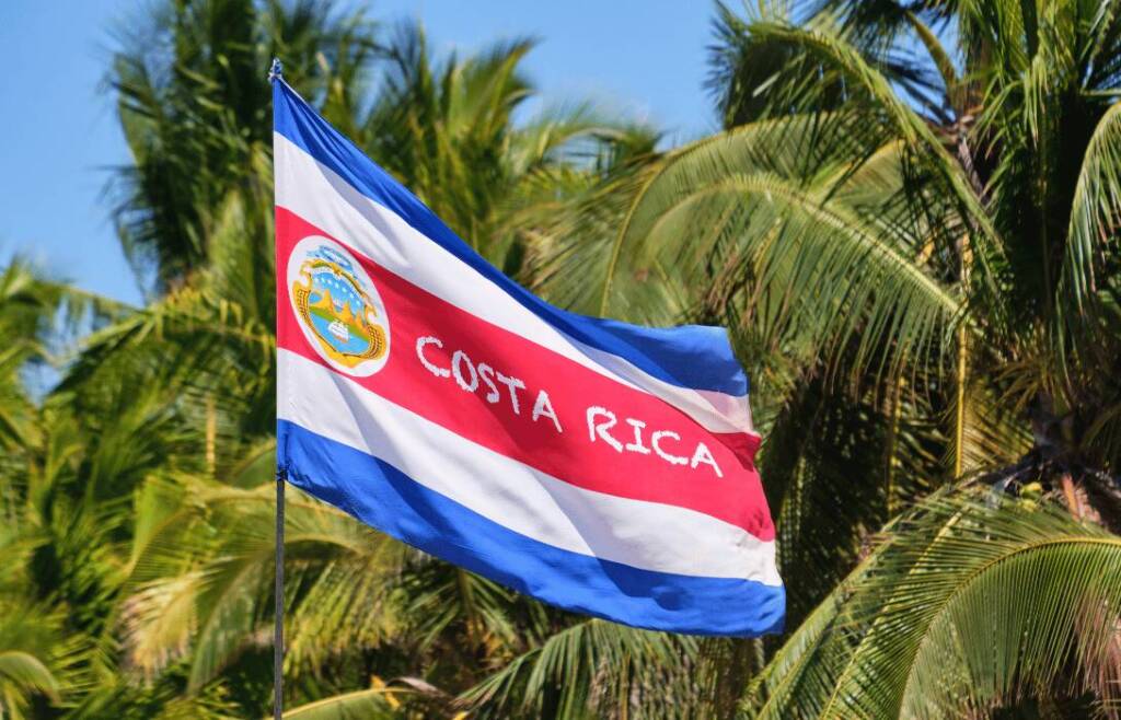 Costa Rica flag