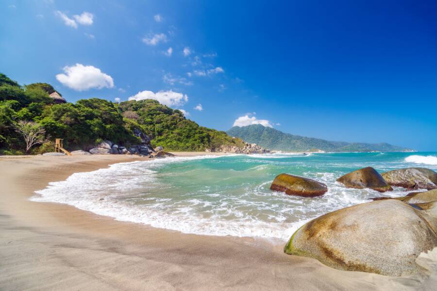 Beach in Tayrona National Park