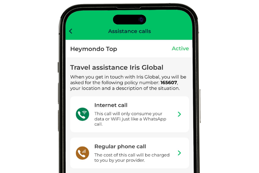 Heymondo Travel Assistance App